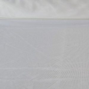Tela de Tul Marfil con Blondas Bordadas (ancho 1,34M)