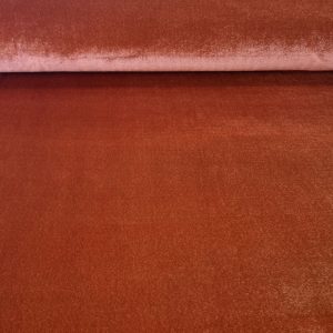 Tela de Terciopelo Teja con Lycra (ancho 1,50M)