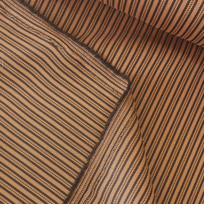 Tela de Patén Campera Rayas Camel (ancho 1,50M) - Imagen 3