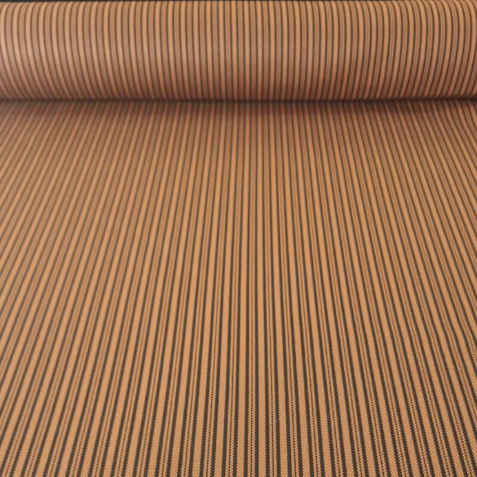 Tela de Patén Campera Rayas Camel (ancho 1,50M)