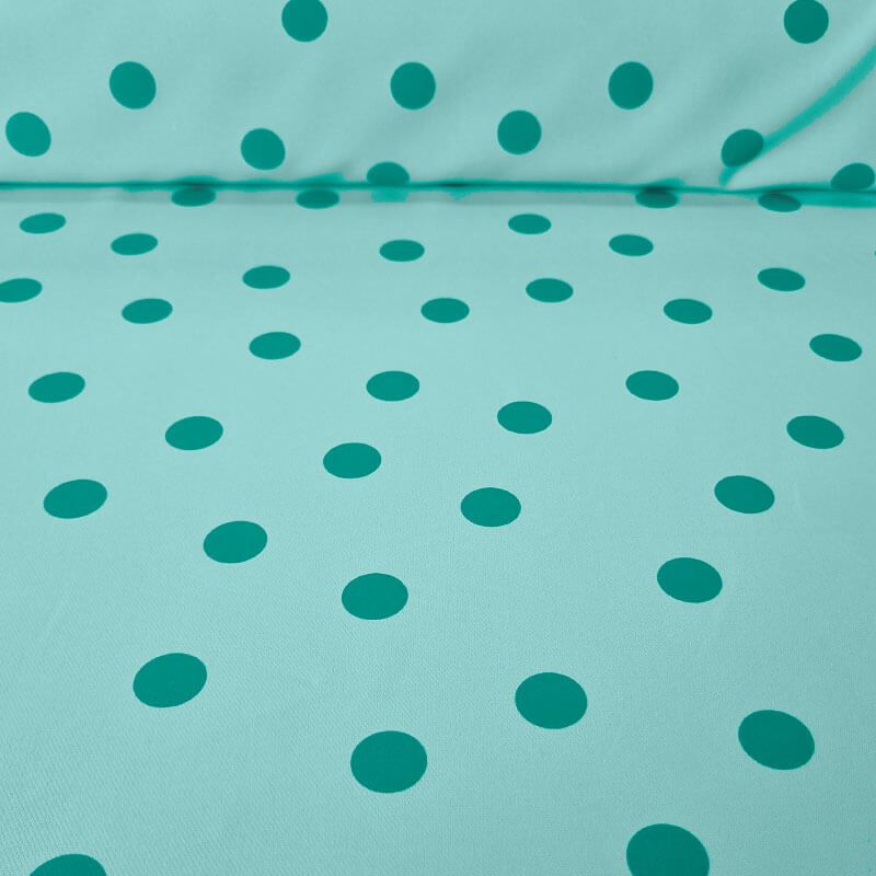 Tela de Polytecno Bielástico Celeste Turquesa Lunar Loco 2cm Monocolor (ancho 1,50M)