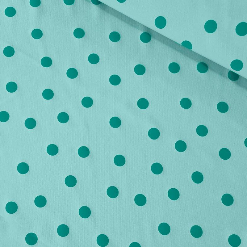 Tela de Polytecno Bielástico Celeste Turquesa Lunar Loco 2cm Monocolor (ancho 1,50M) - Imagen 2