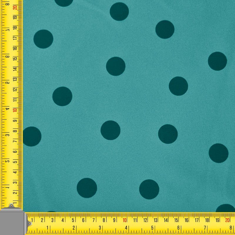 Tela de Polytecno Bielástico Verde Seco Lunar Loco 2cm Monocolor (ancho 1,50M) - Imagen 4