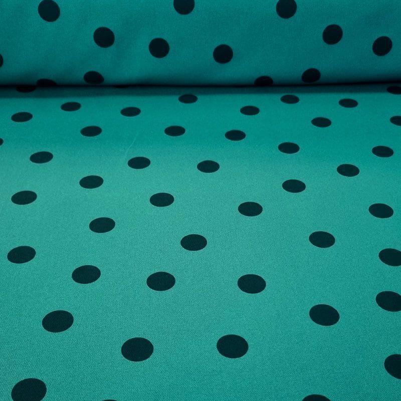 Tela de Polytecno Bielástico Petróleo Lunar Loco 2cm Monocolor (ancho 1,50M)