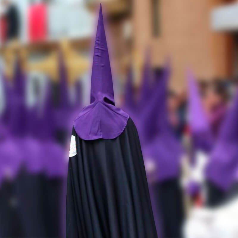 Tela de Raso Negra Semana Santa (ancho 2,80M) - Imagen 2
