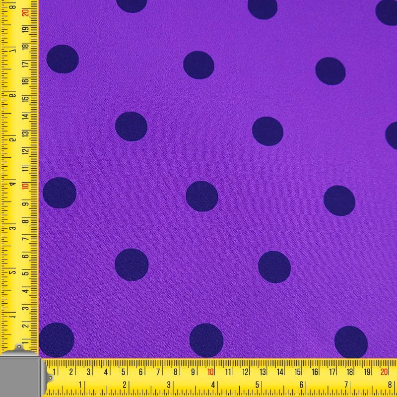 Tela de Polytecno Bielástico Morada Lunar Monocolor 2cm (ancho 1,50M) - Imagen 4