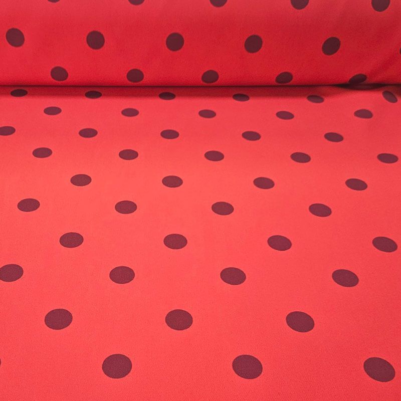 Tela de Polytecno Bielástico Coral Lunar Monocolor 2cm (ancho 1,50M)