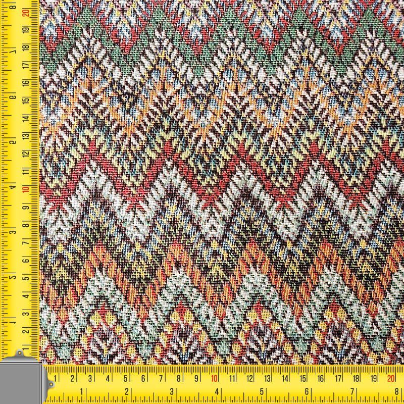 Tela de Gobelino Zig Zag Boho (ancho 2,80M) - Imagen 3