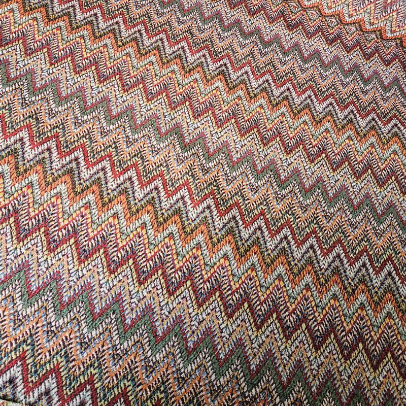 Tela de Gobelino Zig Zag Boho (ancho 2,80M) - Imagen 2