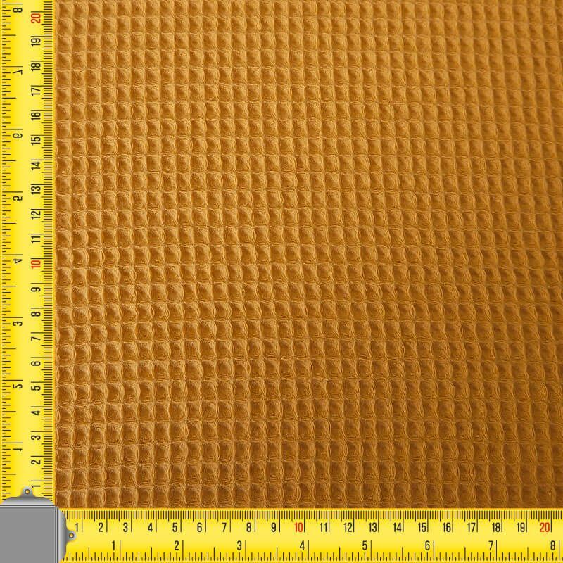 Tela de Piqué Waffle Yema (ancho 1,50M) - Imagen 3