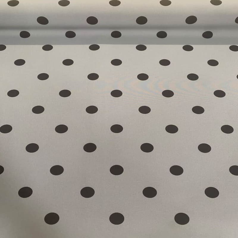 Tela de Polytecno Bielástico Gris Marengo Lunar Monocolor 2cm (ancho 1,50M)