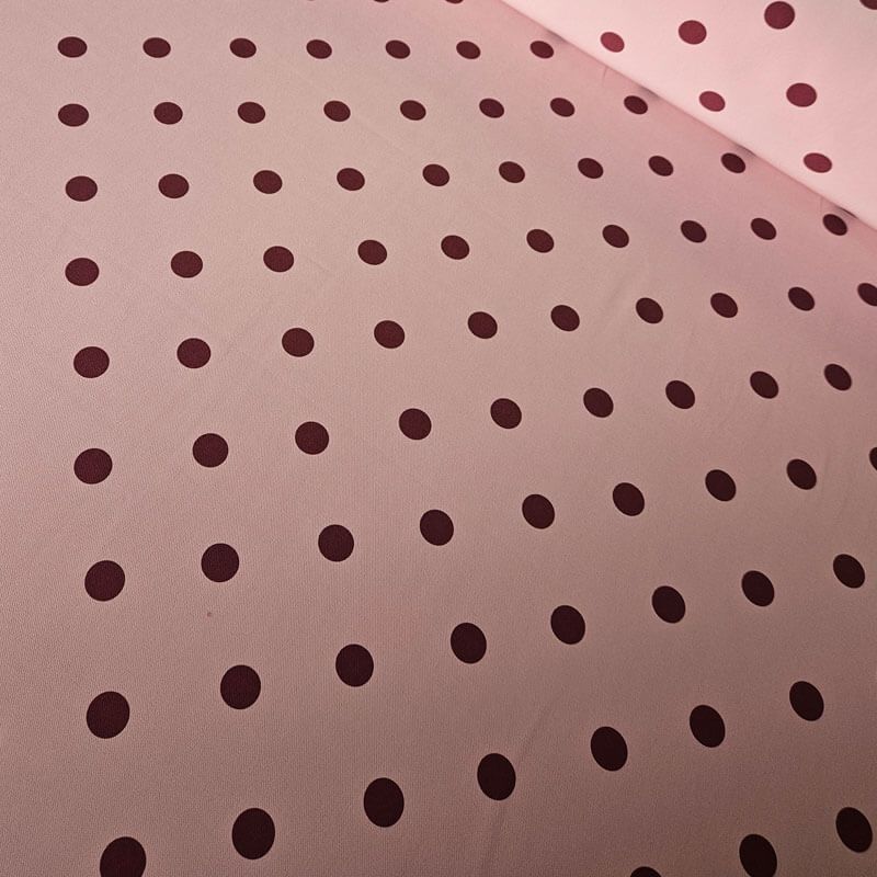 Tela de Polytecno Bielástico Rosa Lunar Monocolor 2cm (ancho 1,50M) - Imagen 3