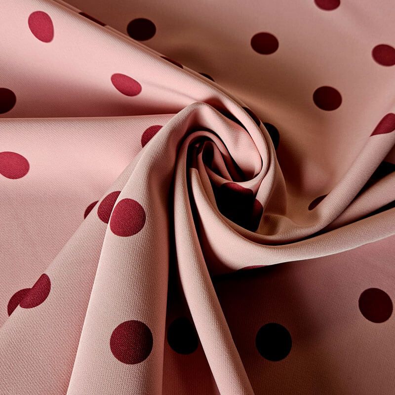 Tela de Polytecno Bielástico Rosa Lunar Monocolor 2cm (ancho 1,50M) - Imagen 2