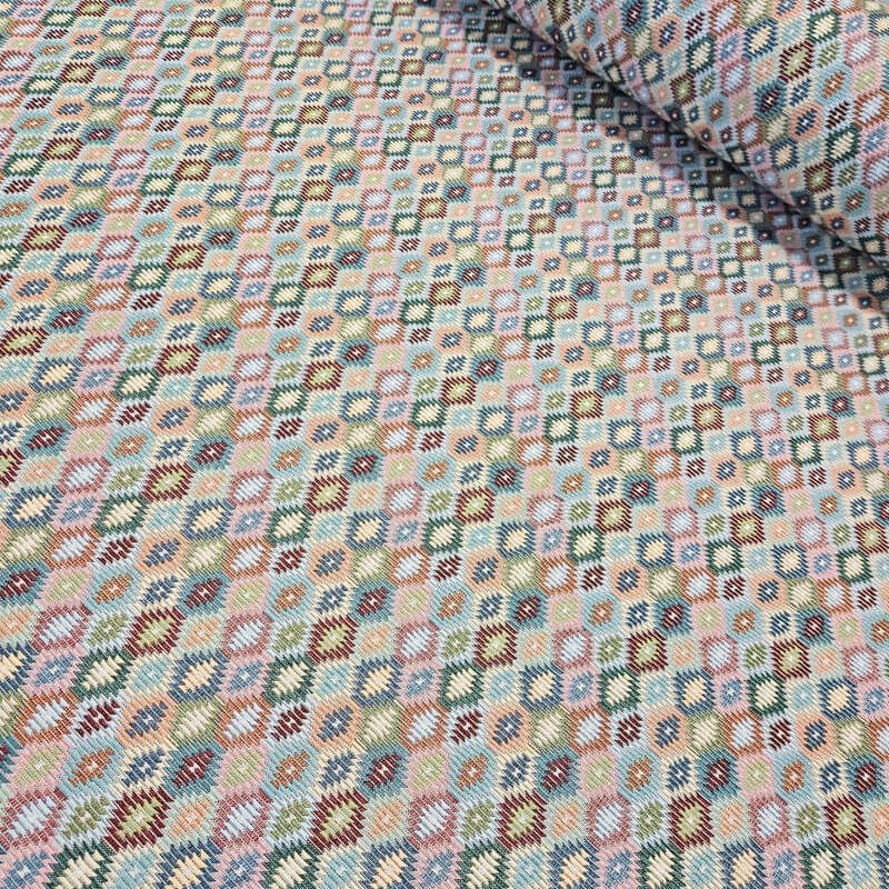 Tela de Gobelino Kilim Multicolor Colección Summer (ancho 2,80M) - Imagen 2
