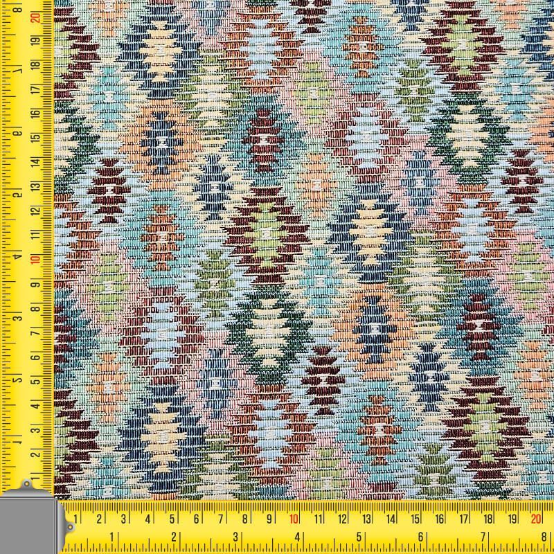 Tela de Gobelino Kilim Multicolor Colección Summer (ancho 2,80M) - Imagen 3
