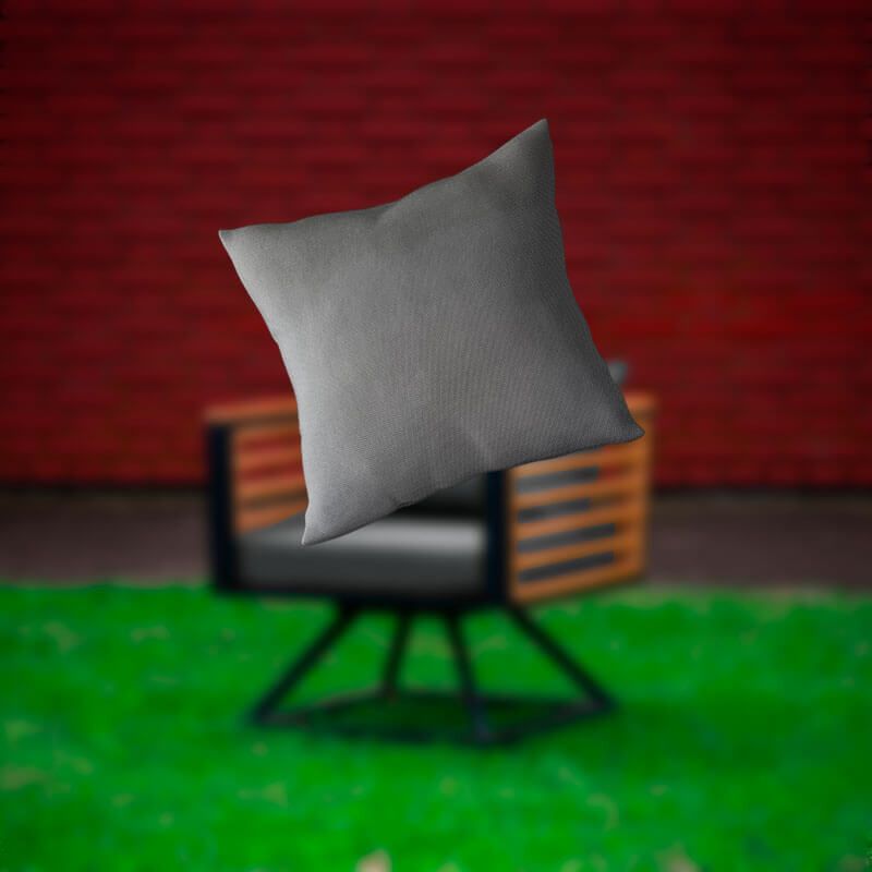 Tela Gris Marengo de Poliéster Impermeable para Exterior (ancho 1,40M) - Imagen 2