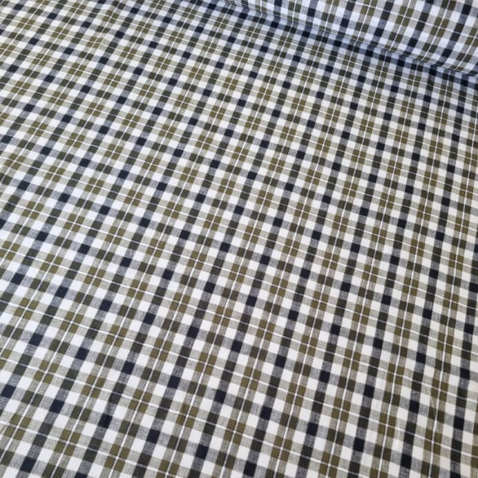 Tela Camisera Cruda Cuadro Escocés Efecto Lino (ancho 1,50M) - Imagen 5