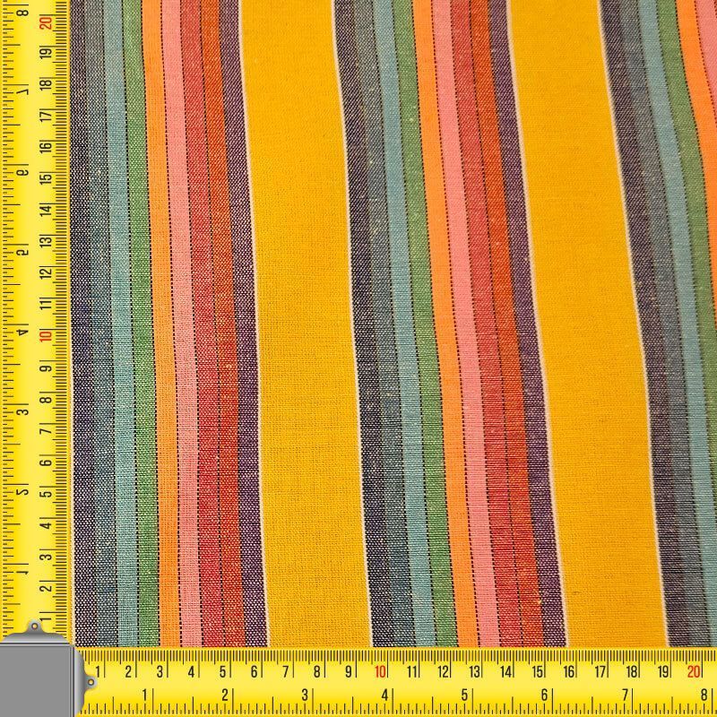 Tela de Alpujarreña Mostaza (ancho 1,50M) - Imagen 4