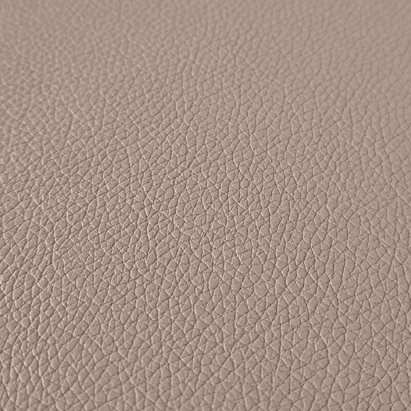 Tela de Polipiel Ignífuga y Antibacteriana Taupe (ancho 1,40M) - Imagen 3