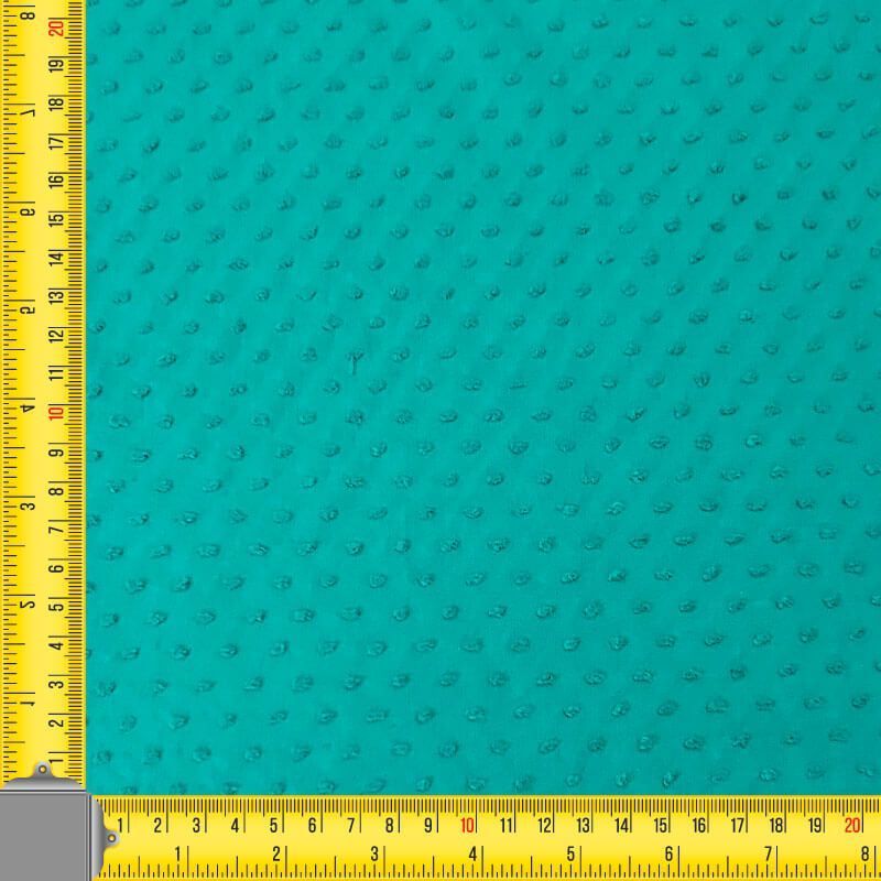 Popelín Plumeti Algodón Verde Esmeralda (ancho 1,50M) - Imagen 3