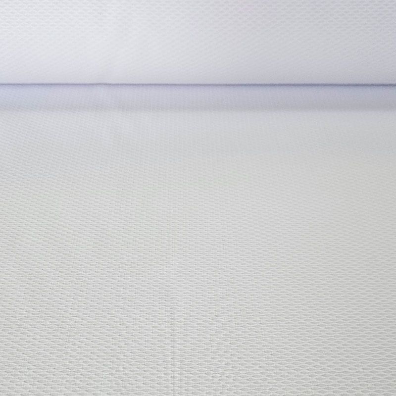 Tela de Piqué Rombos Blanca (ancho 1,60M)