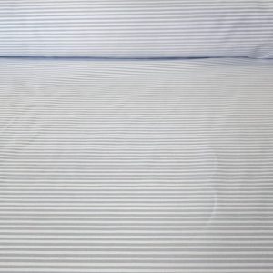 Tela de Piqué Jaretas Celeste y Blanco 2mm (ancho 1,60M)
