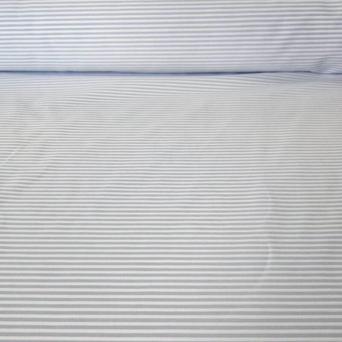 Tela de Piqué Jaretas Celeste y Blanco 2mm (ancho 1,60M)