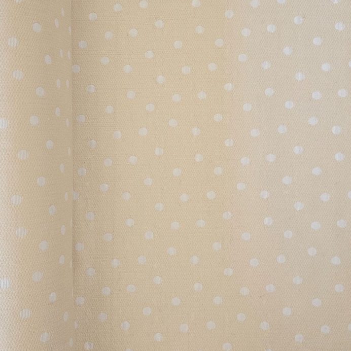 Tela de Piqué Topos Beige (ancho 1,60M)