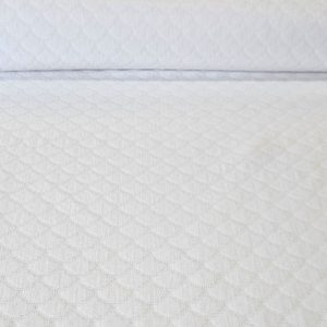 Tela de Piqué Conchas Blanco Roto (ancho 1,60M)