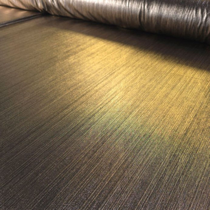 Tela de Punto Lamé Cobre Plisada Foil (ancho 1,45M) - Imagen 3