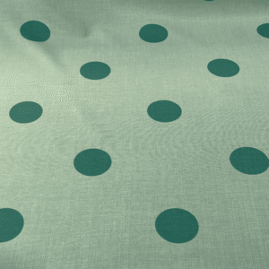 Polilino Bicolor Verde Seco con Lunares (Ancho 1.50m)