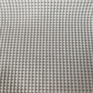 Tela de Colcha Piqué Blanco con Rayas Gris (ancho 2,80M)