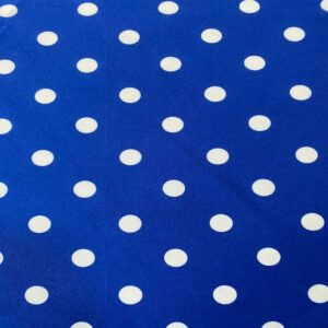 Tela de Stretch Azul Lunar Blanco de 1,3cm (ancho de la tela 1,50M)