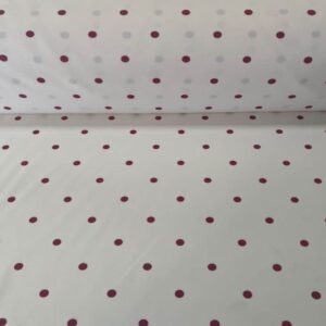 Bielastico Fino Fondo Beige Lunar 7mm Color Buganvilla (ancho 1,50M)
