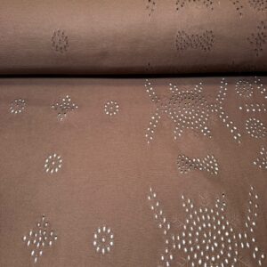 Perforado Vaquero Marrón Chocolate (Ancho 1,50M)