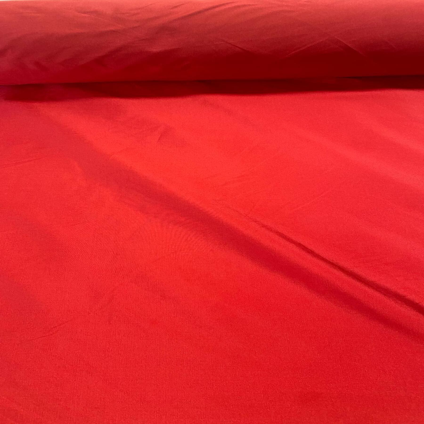 Tafetán Rojo con Trama Negra (Ancho 1,45M)