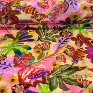 Estampado Botánico Colores Intensos (Ancho 1,45M)