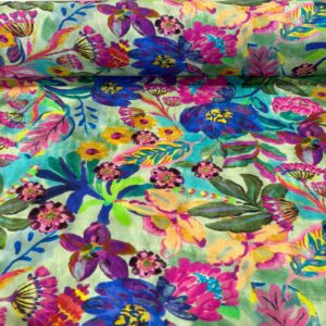 Estampado Botánico Colores Intensos (Ancho 1,45M)
