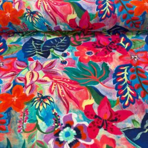 Estampado Botánico Colores Intensos (Ancho 1,50M)