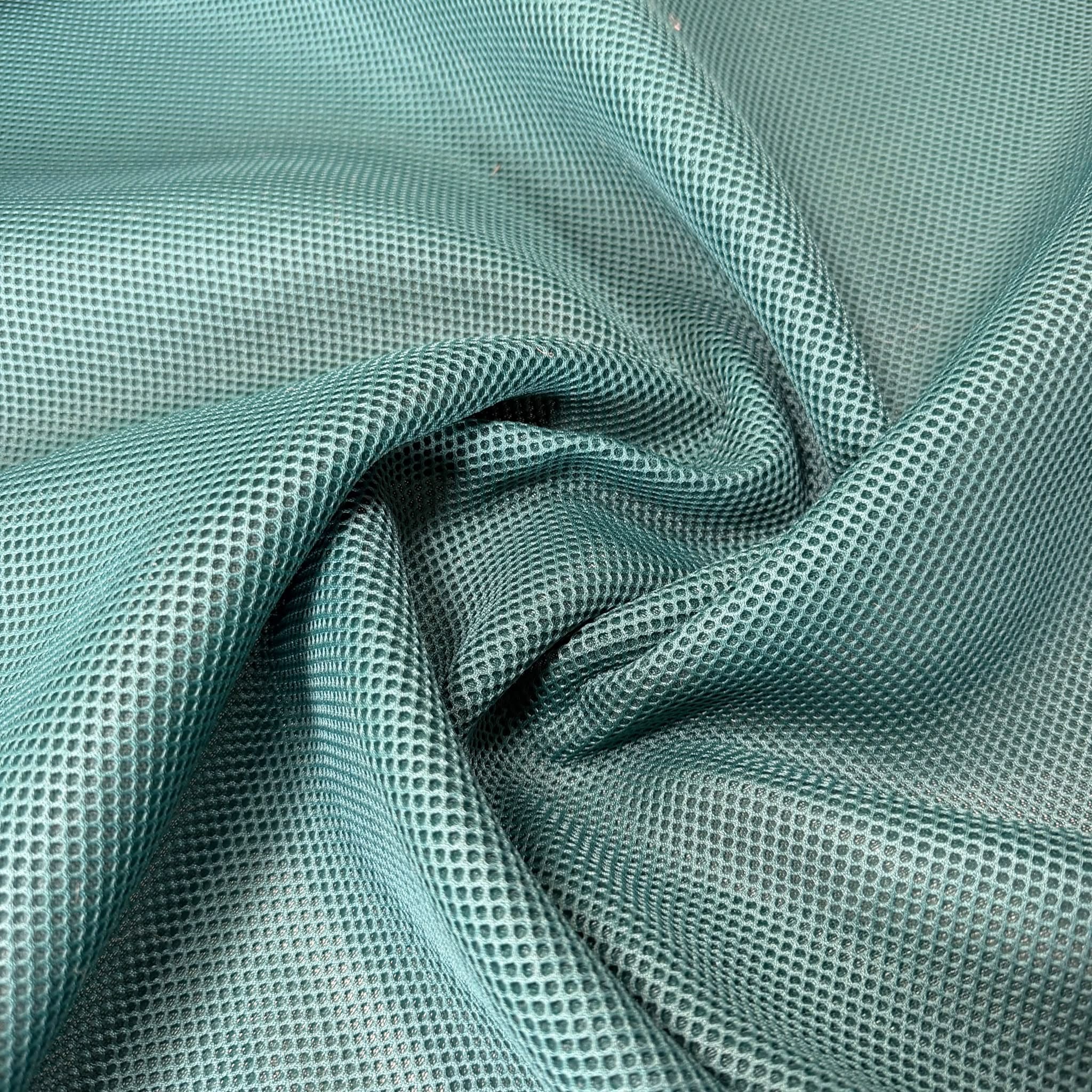 Tejido 3D Mesh Verde Petróleo (Ancho 1,50M) - Imagen 3