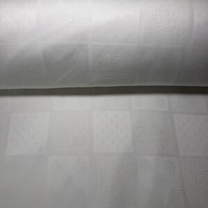 Mantelería Jacquard Cuadros Inspiración Patchwork (Ancho 3,10M)