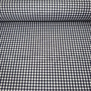 Cuadro Vichy Tejido Antimanchas Azul Marino (Ancho 1,40M)