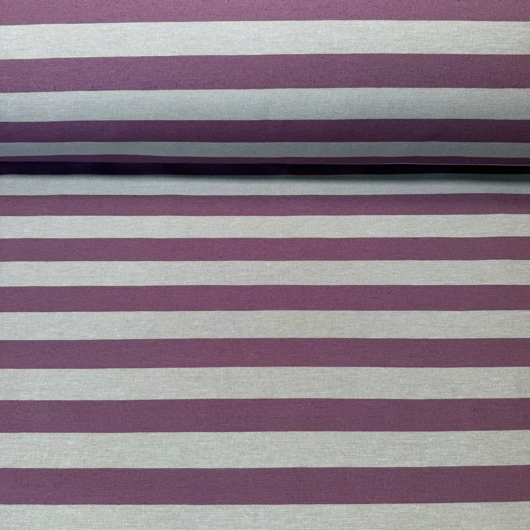 Loneta Tejida Rayas Lila y Morado (Ancho 2,90M)
