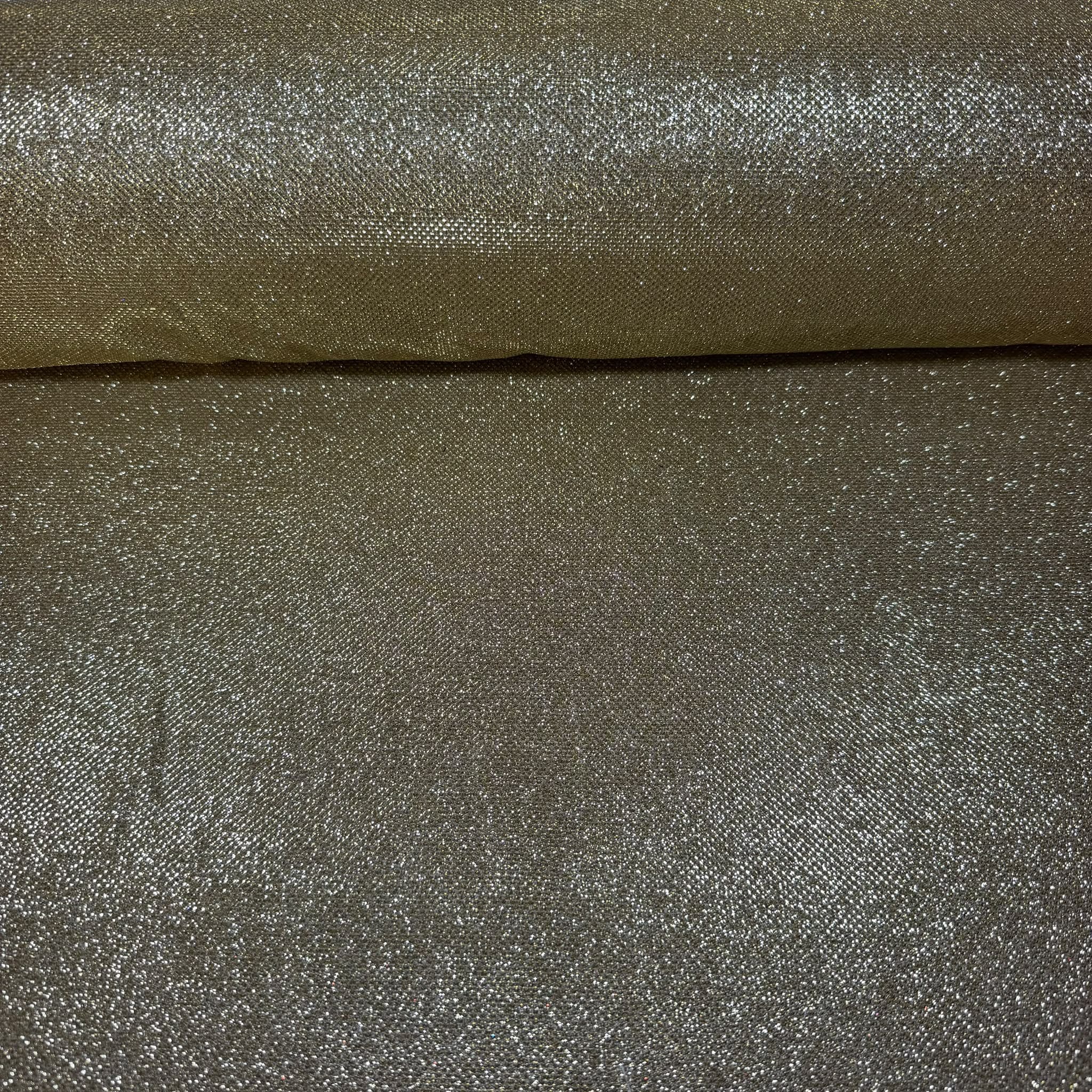 Tela de Purpurina Dorada (Ancho 1,40M)