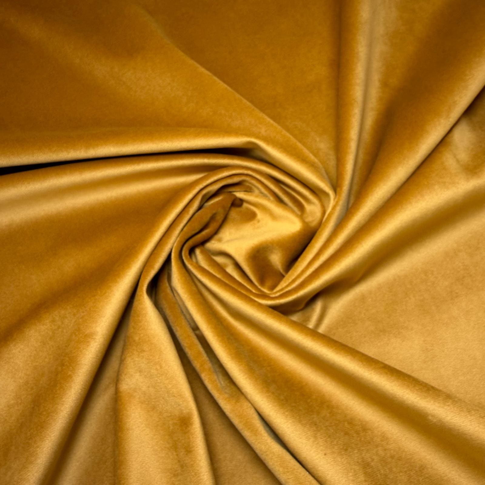 Tela de Terciopelo de Tapicería Mostaza (Ancho 1,45M) - Imagen 3