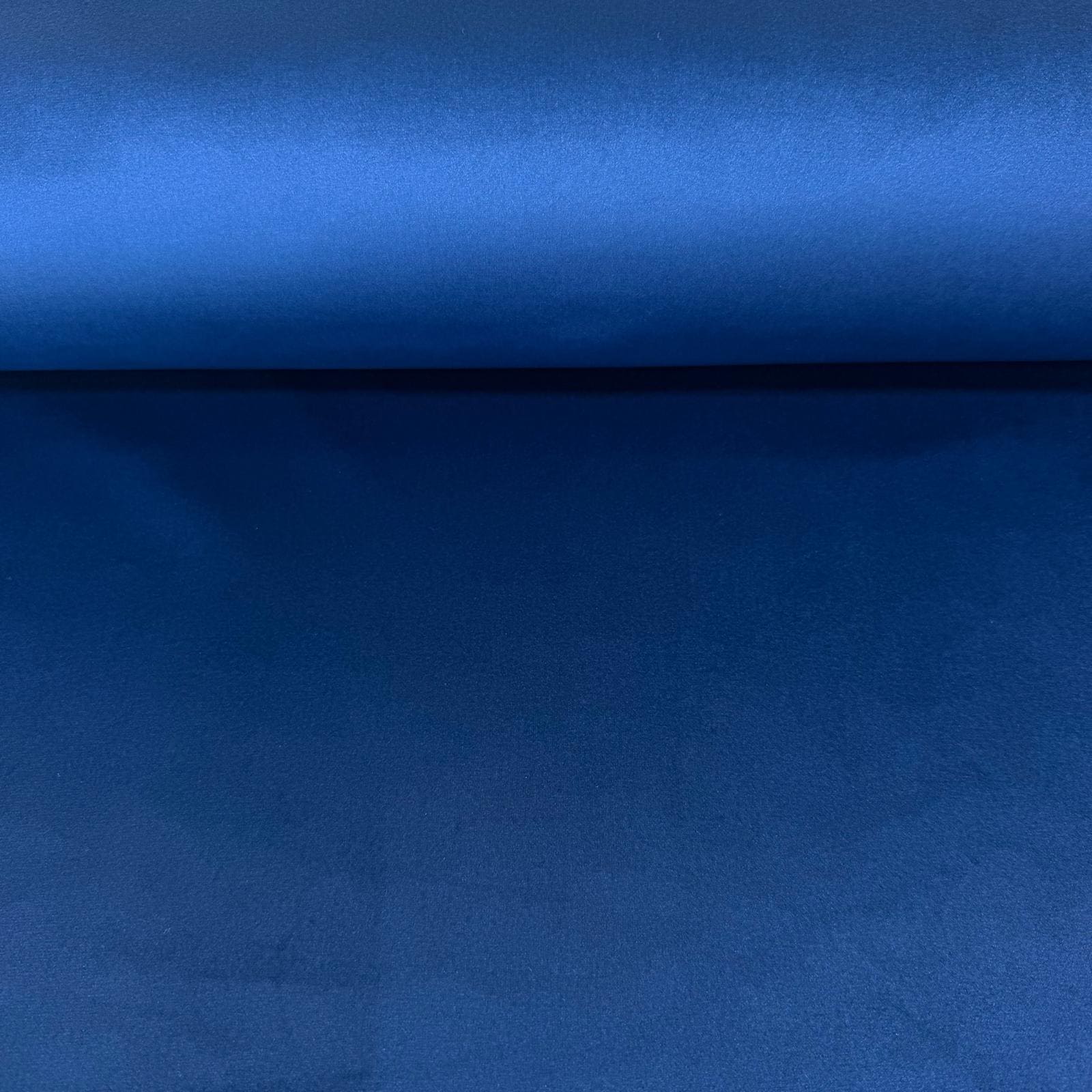 Tela de Terciopelo de Tapicería Azul Noche (Ancho 1,45M)