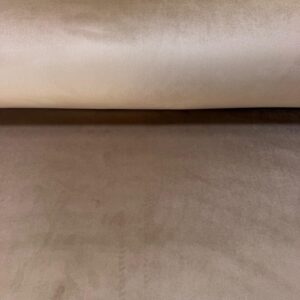 Tela de Terciopelo de Tapicería Camel (Ancho 1,45M)