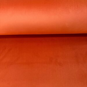 Tela de Terciopelo de Tapicería Naranja (Ancho 1,45M)