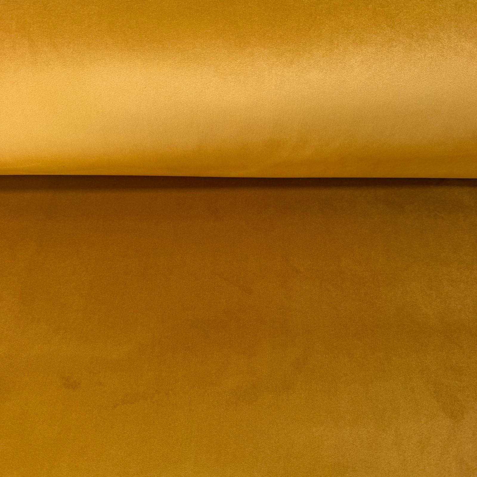 Tela de Terciopelo de Tapicería Mostaza (Ancho 1,45M)