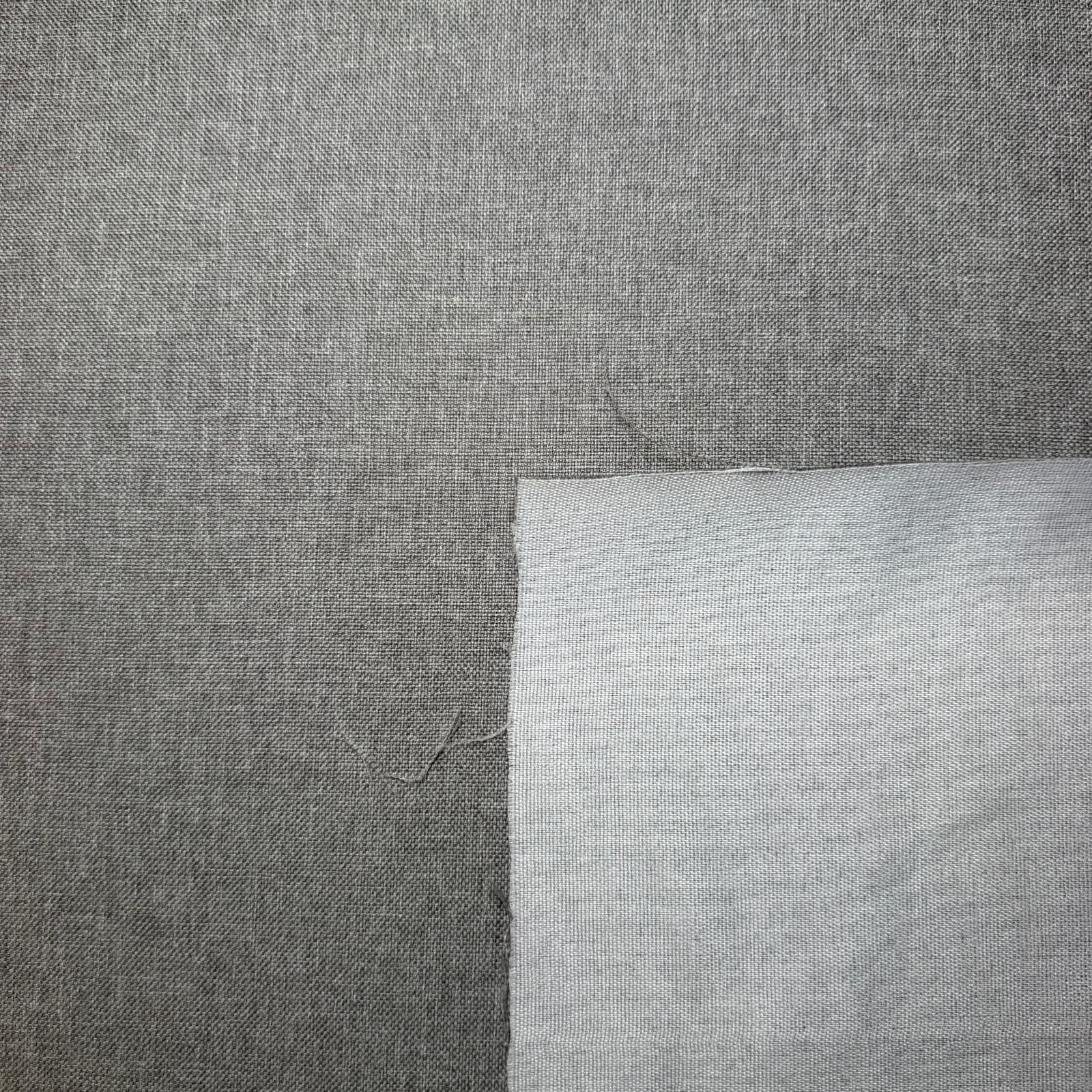 Tela de Tapicería Gris Claro (Sabana) (Ancho 1,45M) - Imagen 2